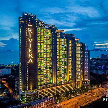 The Riviera Jomtien Studio Sea View High Floor Lägenhet Exteriör bild