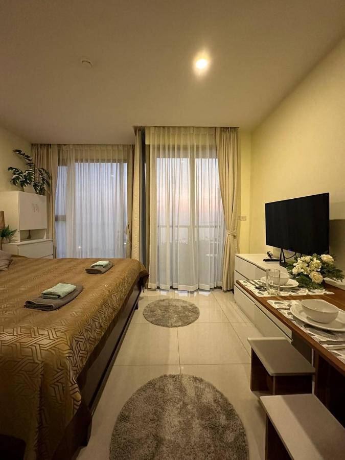 The Riviera Jomtien Studio Sea View High Floor Lägenhet Exteriör bild