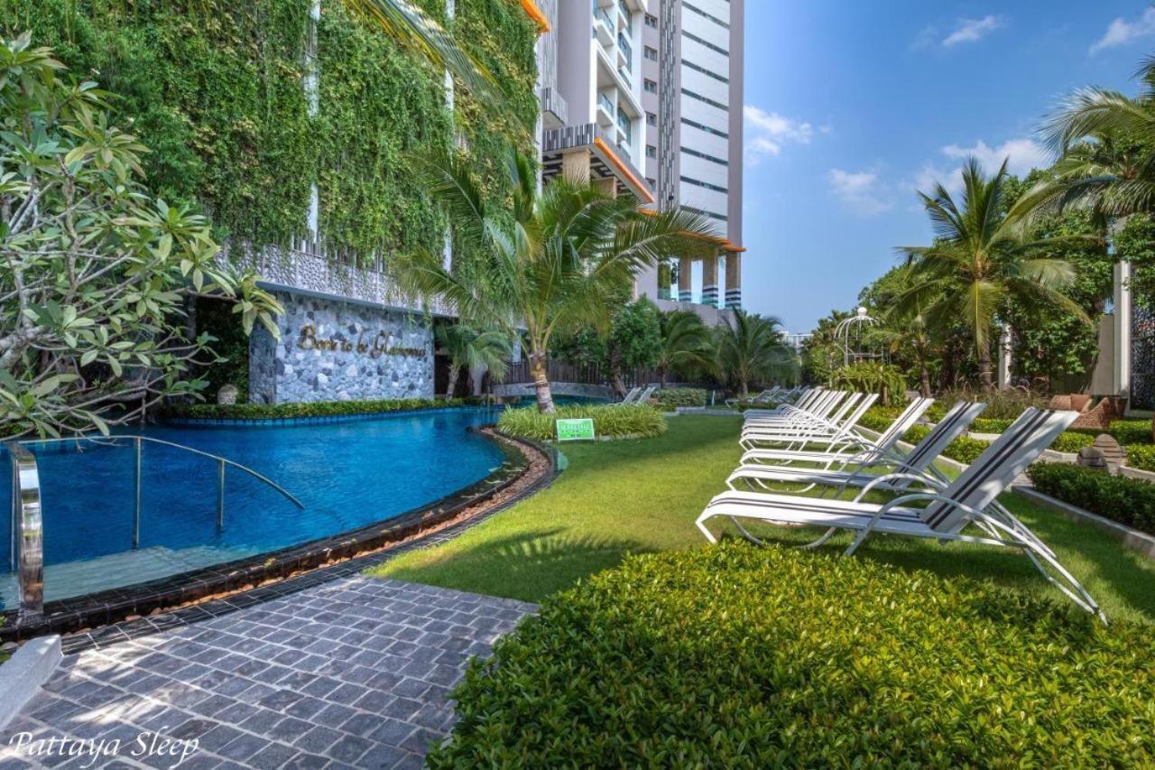 The Riviera Jomtien Studio Sea View High Floor Lägenhet Exteriör bild