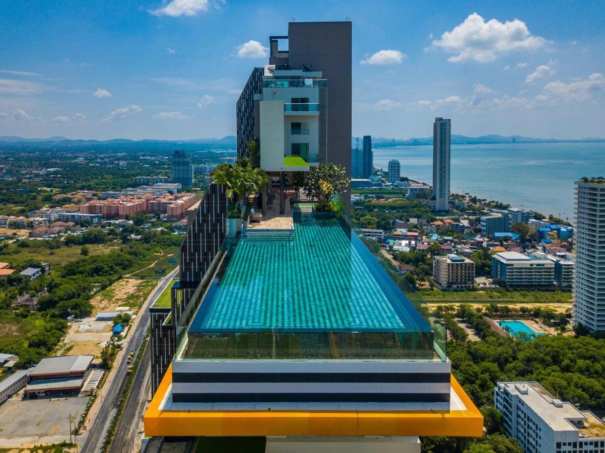 The Riviera Jomtien Studio Sea View High Floor Lägenhet Exteriör bild