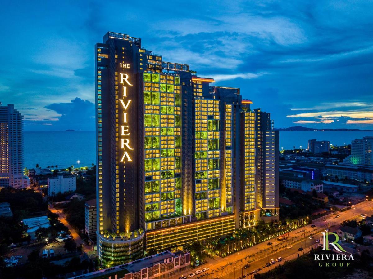 The Riviera Jomtien Studio Sea View High Floor Lägenhet Exteriör bild