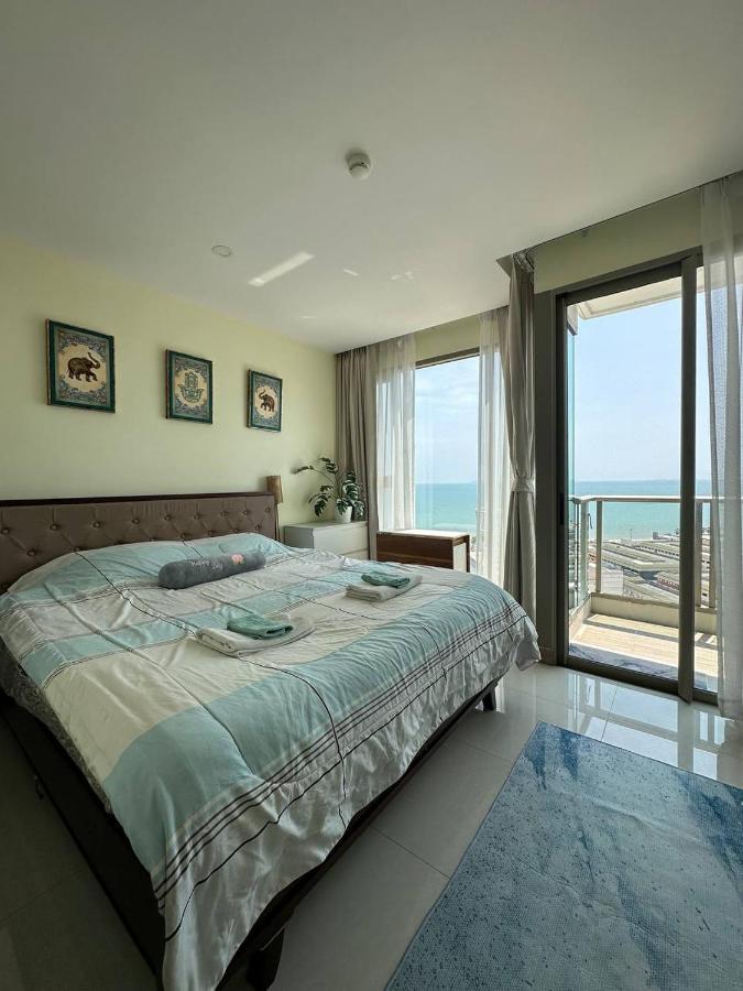 The Riviera Jomtien Studio Sea View High Floor Lägenhet Exteriör bild